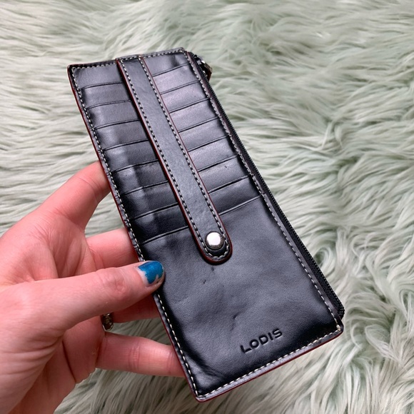 Lodis Handbags - Lodis Black Leather Wallet